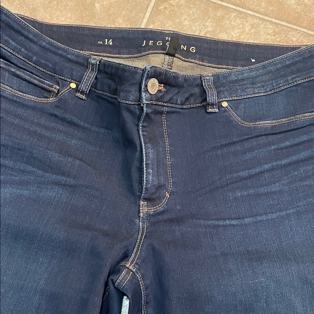 WHBM Dark Blue Jeggings